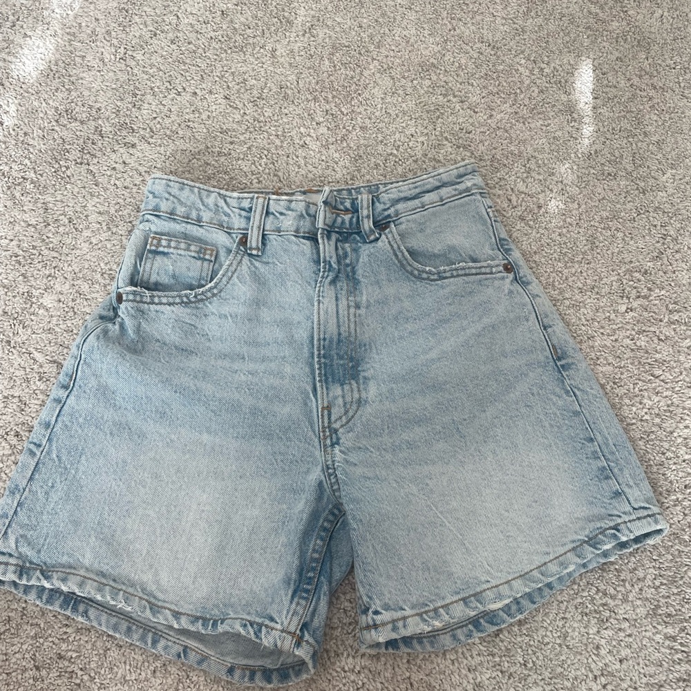 Light Blue Zara Denim Shorts